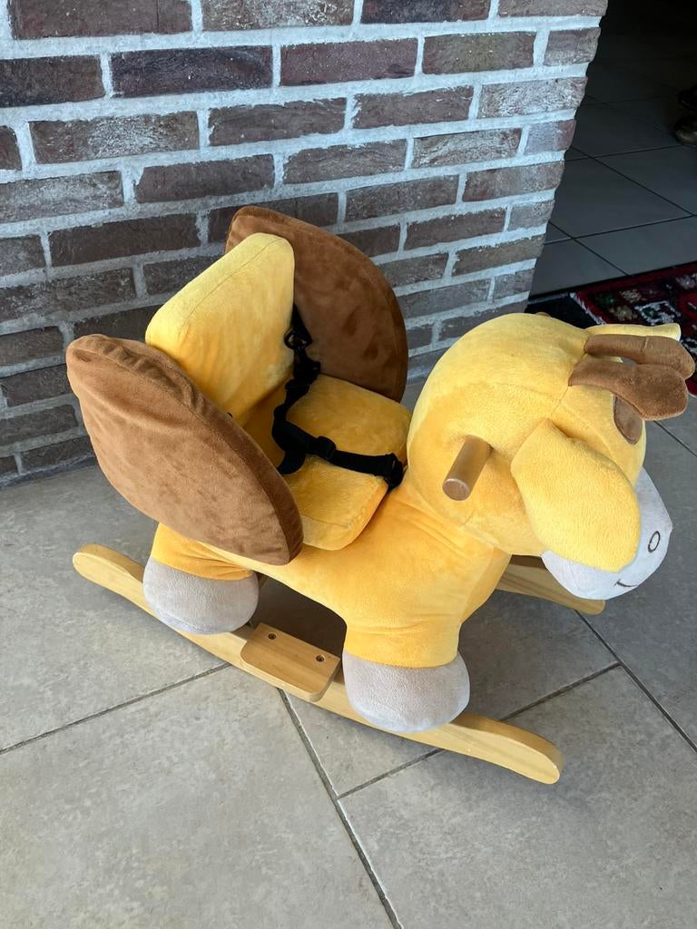 NATTOU Schommeldier giraf, Kinderen en Baby's, Ophalen, Zo goed als nieuw