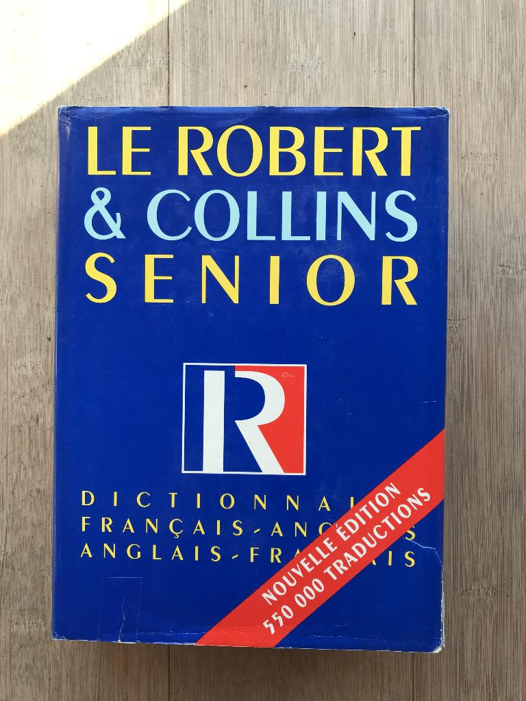 Dictionnaire anglais-français, Livres, Enlèvement ou Envoi, Le Robert & Collins, Utilisé, Anglais