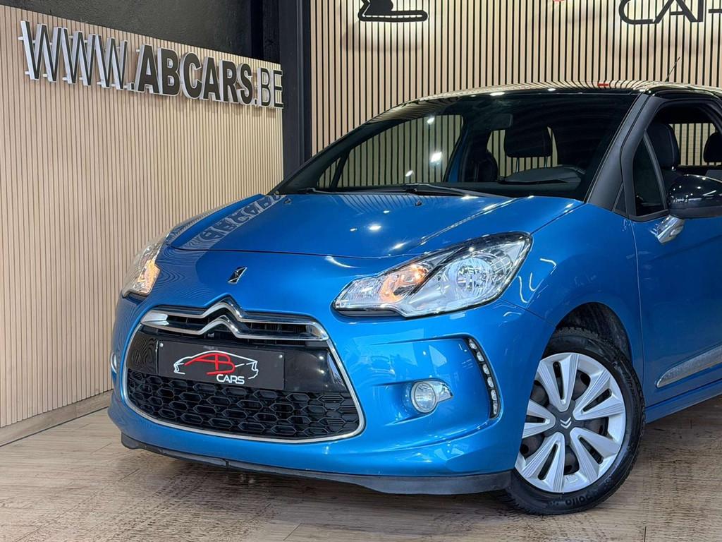 Citroën DS3 1.2 VTi * GARANTIE 12 MOIS * (bj 2013), Auto's, Citroën, Euro 5, Stof, Zwart, 1199 cc
