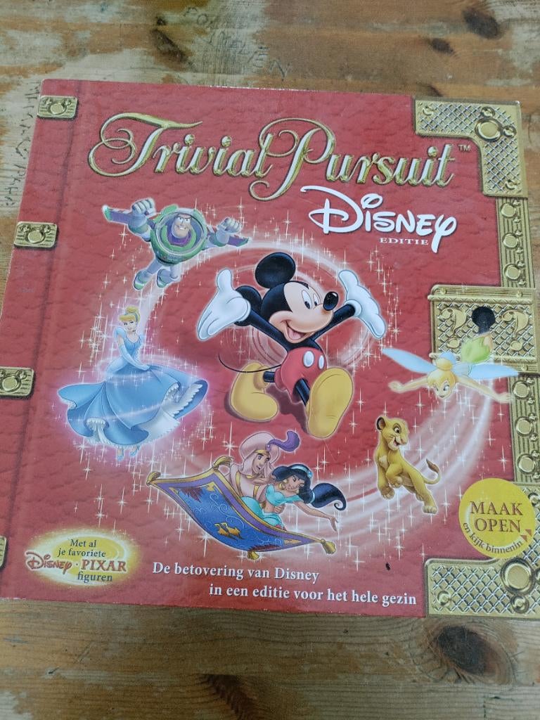Trivial pursuit Disney, Cinq joueurs ou plus, Enlèvement, Utilisé, Parker