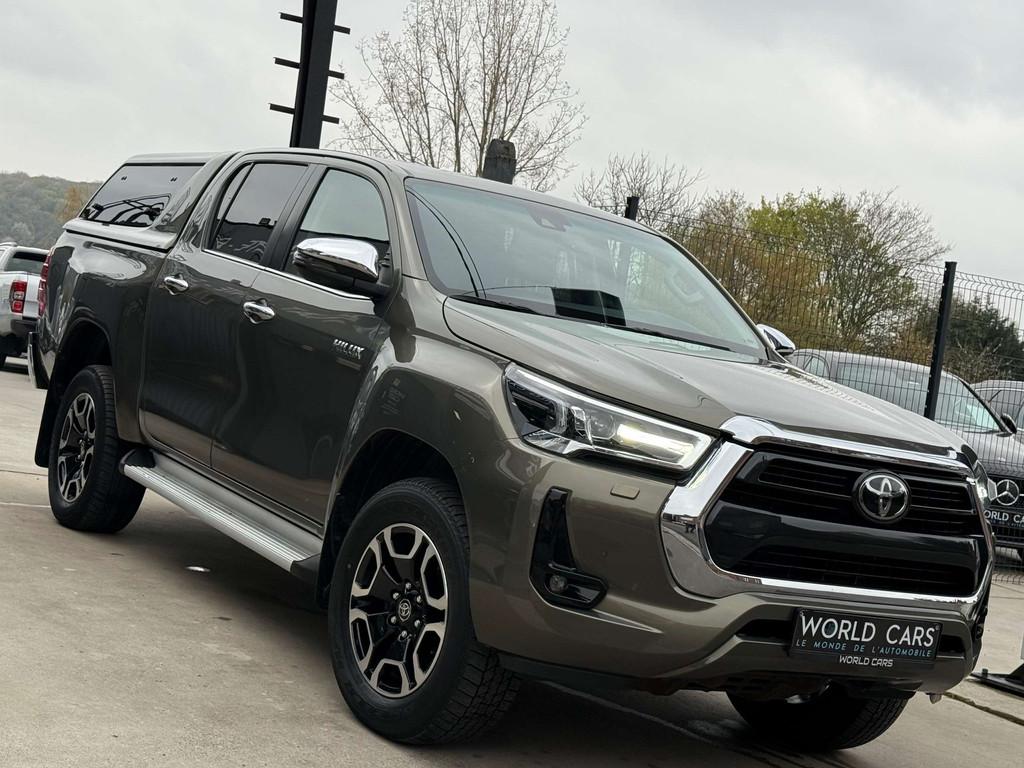 Toyota Hilux 2.8 D-4D 4WD TVAC*BTWIN HARD-TOP KEYLESS - CAME, Auto's, Automaat, 4 deurs, Stof, Gebruikt