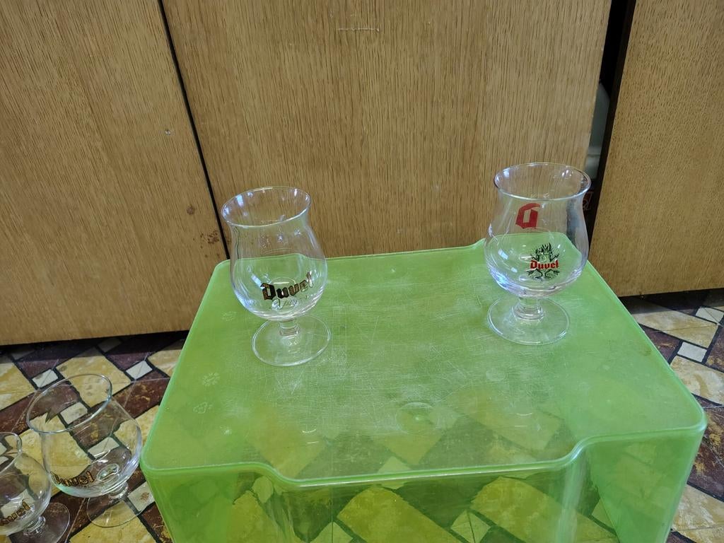 Duvel setje, Verzamelen, Ophalen, Zo goed als nieuw, Bierglas