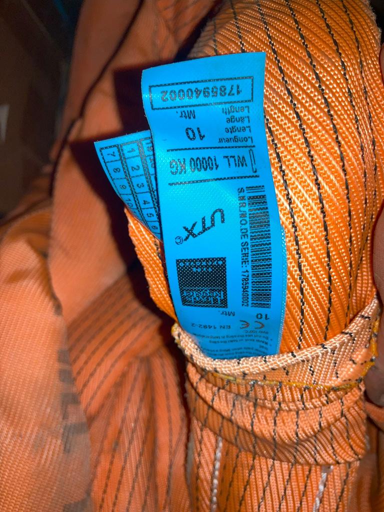 Verschillende hijsbanden, Ophalen, Gebruikt, Handmatig