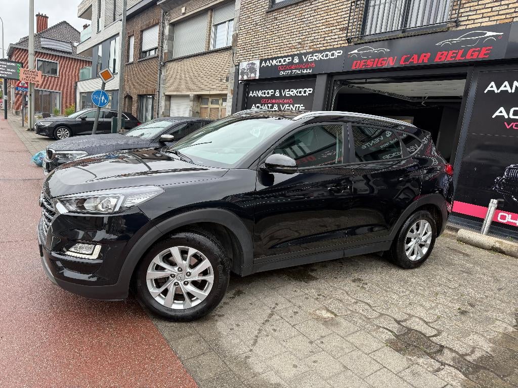 Hyundai Tucson 1.6 Benzine Automaat*Mod. 2020*Netto15496, Automaat, Euro 6, Zwart, Parkeersensor