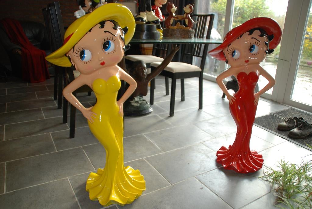 Beeld Betty Boop, Verzamelen, Beelden en Beeldjes, Ophalen, Zo goed als nieuw, Mens