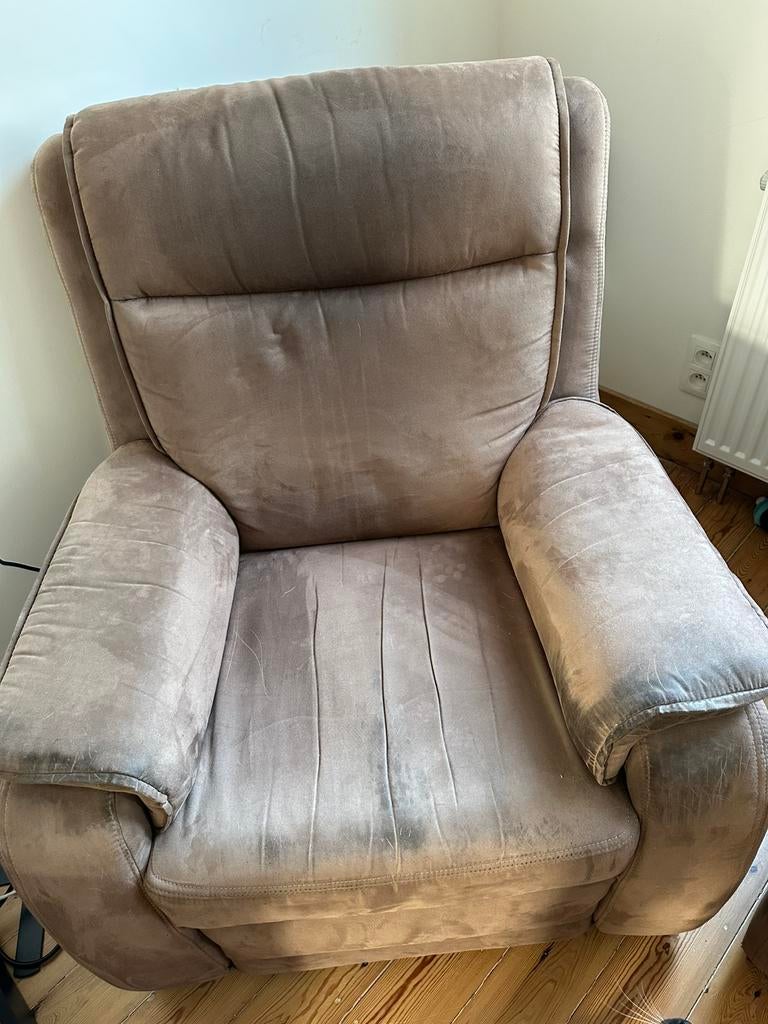 Zetels, Huis en Inrichting, Fauteuils, Ophalen, Gebruikt, Stof