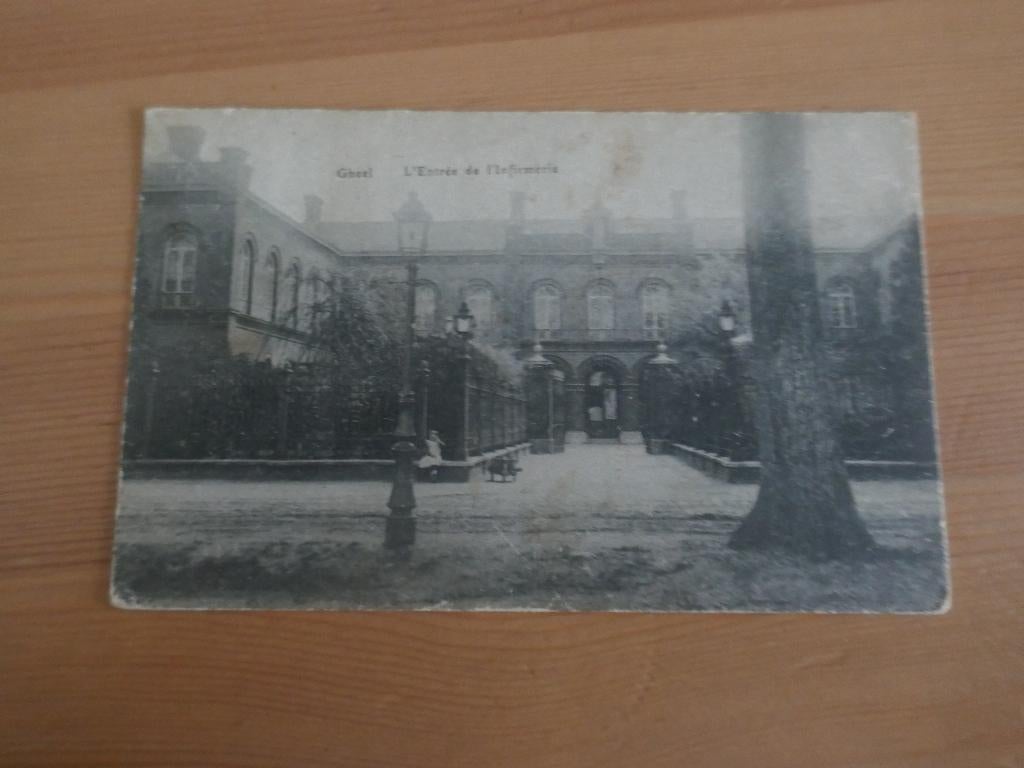 geel gheel l'entrée de l'infirmerie, Verzamelen, Postkaarten | België, Verzenden, Gelopen, Antwerpen