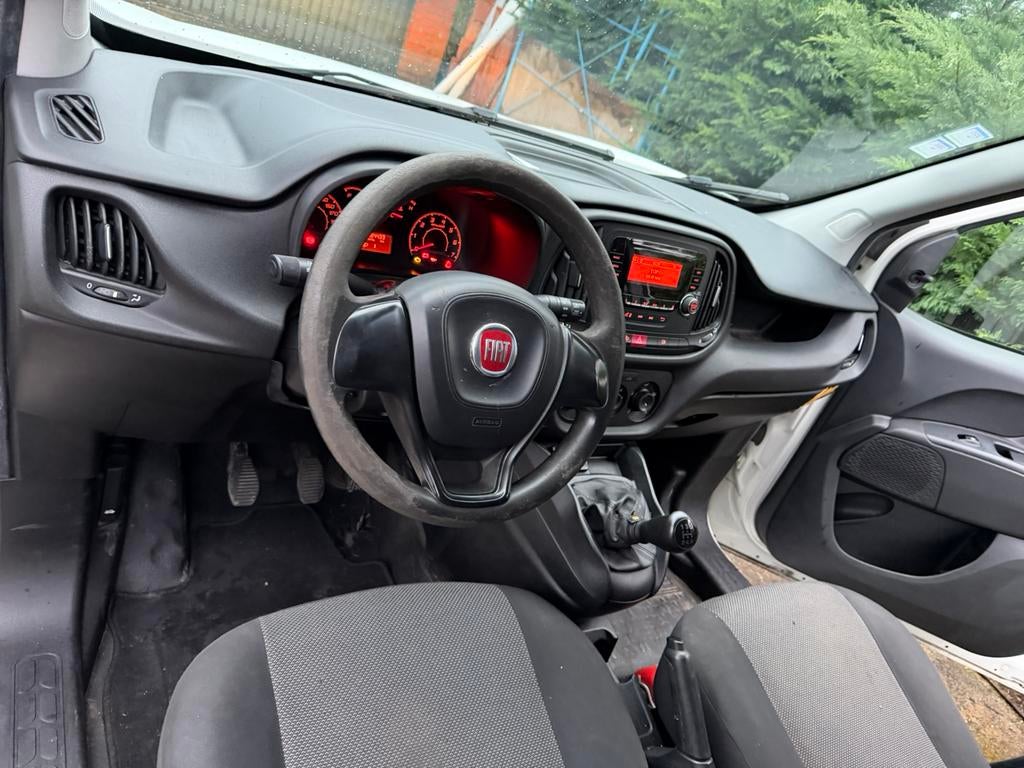 Fıat dublo 1300. Diezel lichte vracht 2015 model, Auto's, Fiat, Doblo, Wit, Diesel, Particulier