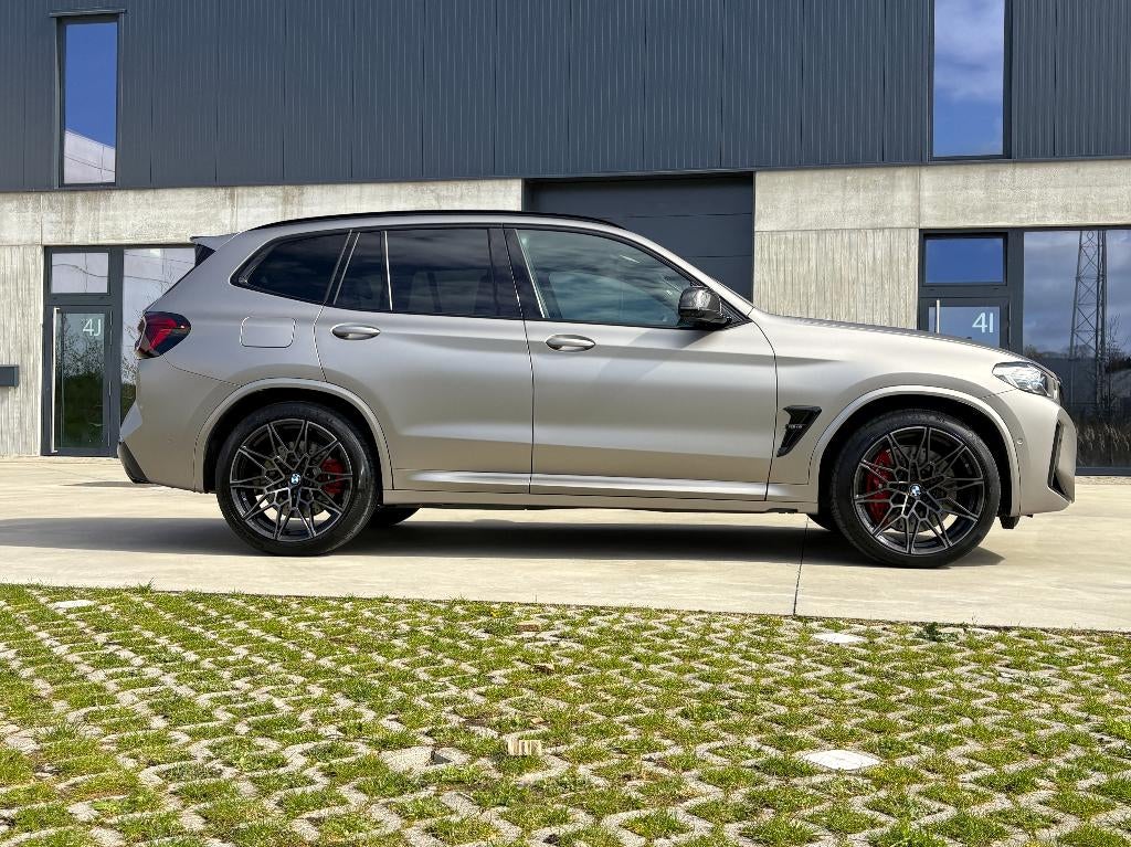 BMW X3M Competition  ///M wrapped in mat champagne quartz, Auto's, BMW, 375 kW, Leder, 5 zetels, 2998 cc