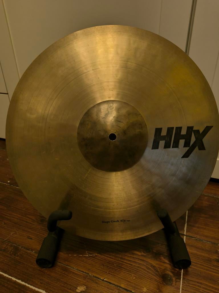Sabian HHX Stage Crash 16", Muziek en Instrumenten, Drumstellen en Slagwerk, Ophalen, Gebruikt, Overige merken