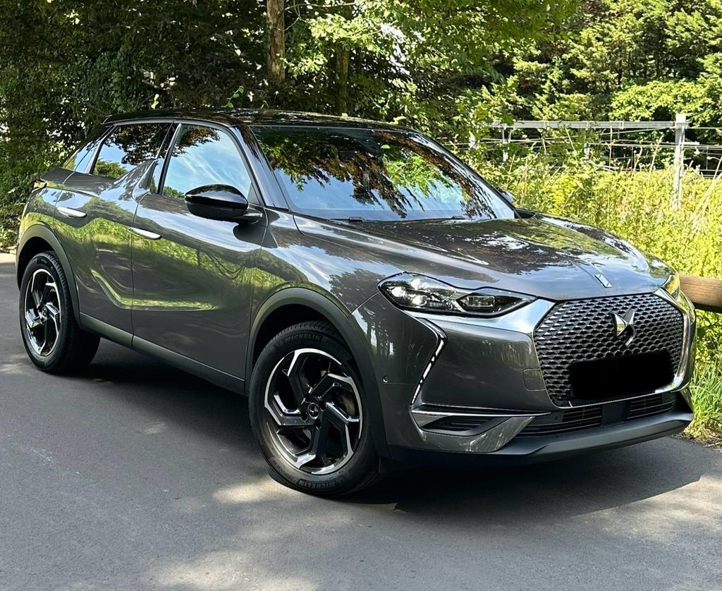 DS3 crossback 23.400km 1.5 Diesel automatique 1er main, Autos, DS, Cuir, Achat, Euro 6, Noir