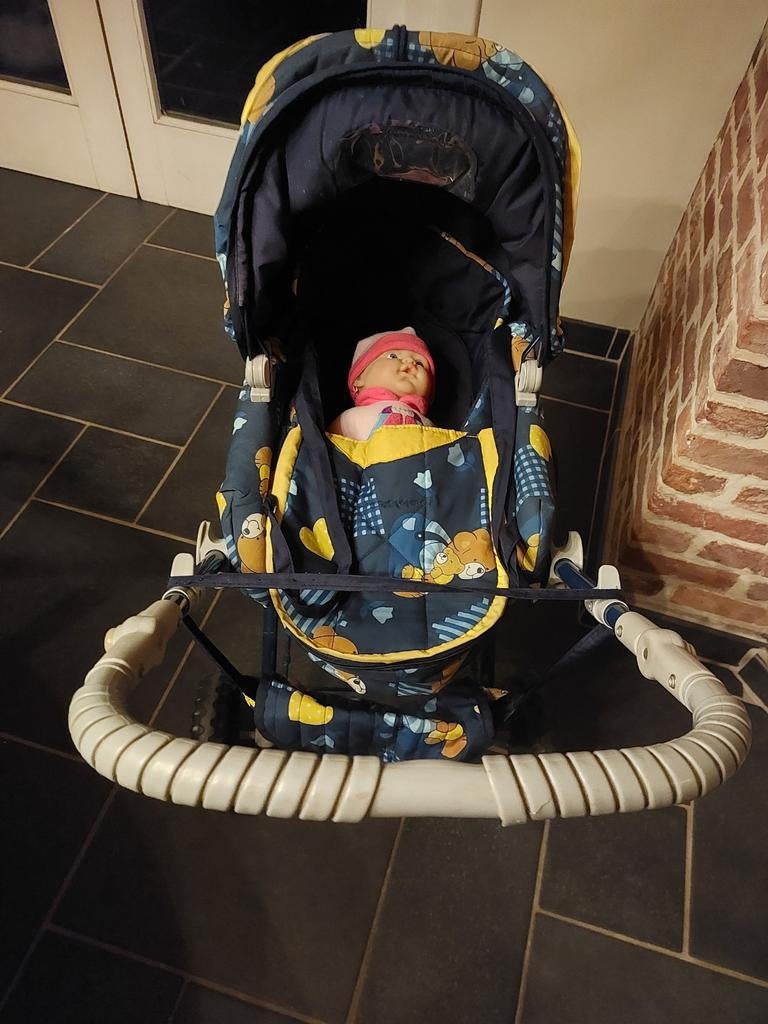 Landau pour poupée avec poupée et accessoires, Enlèvement ou Envoi