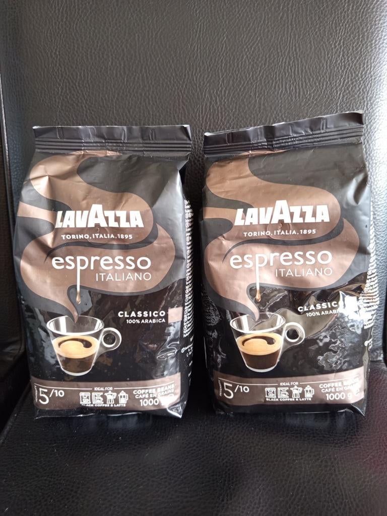 2x1kg fijne koffiebonen espresso merk LAVAZZA, Ophalen, Nieuw, Espresso apparaat, Koffiebonen