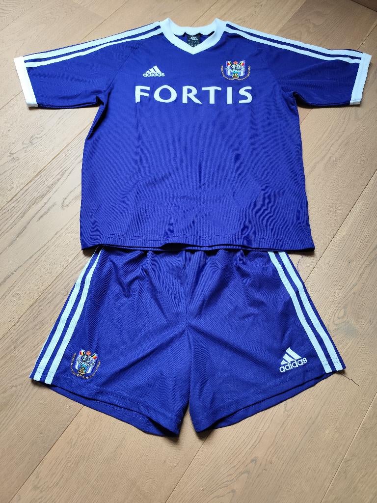 Officiële outfit RSCA 2004 - Jestrovic (kindermaat), Enlèvement ou Envoi, Utilisé, Maillot