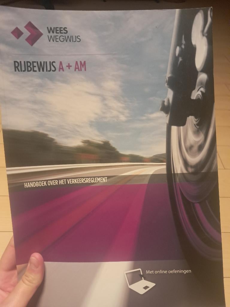 Livre théorique sur le permis de conduire A + AM - Belgique, Enlèvement