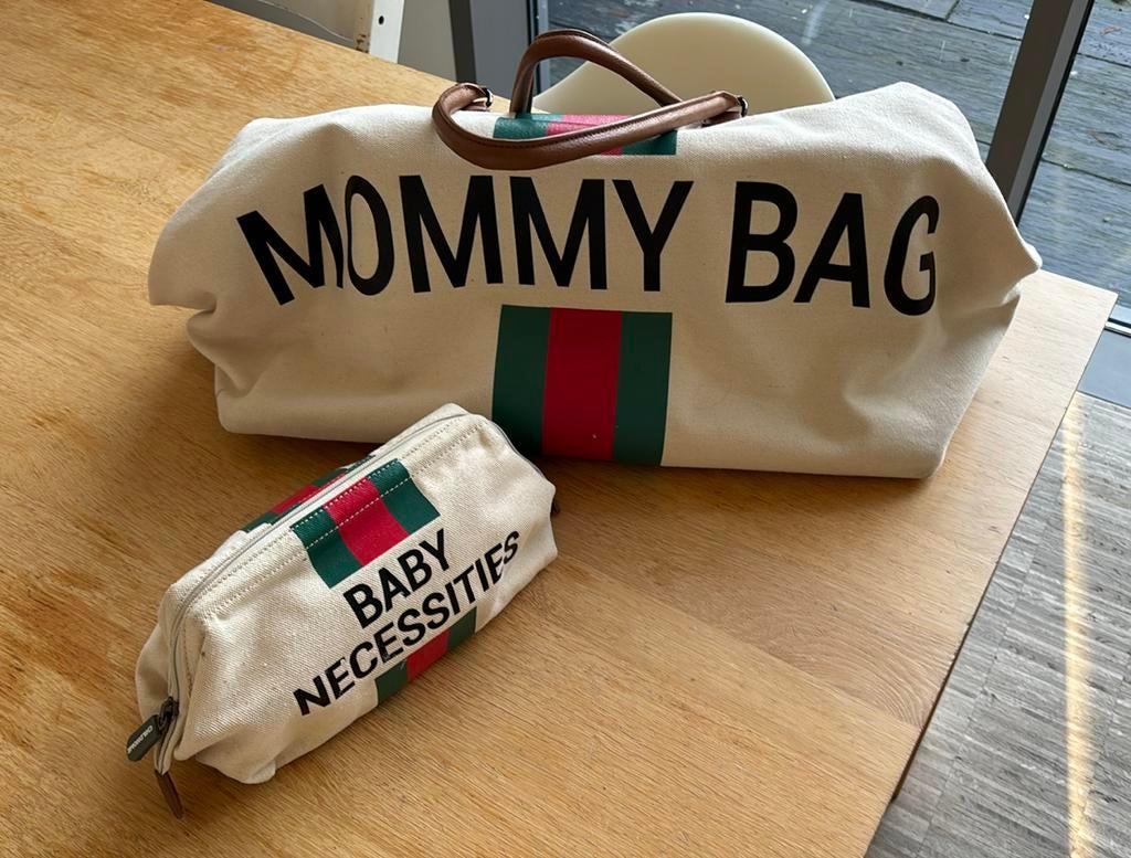 Childhome mommy bag en baby necessities, Ophalen, Gebruikt, Schoudertas