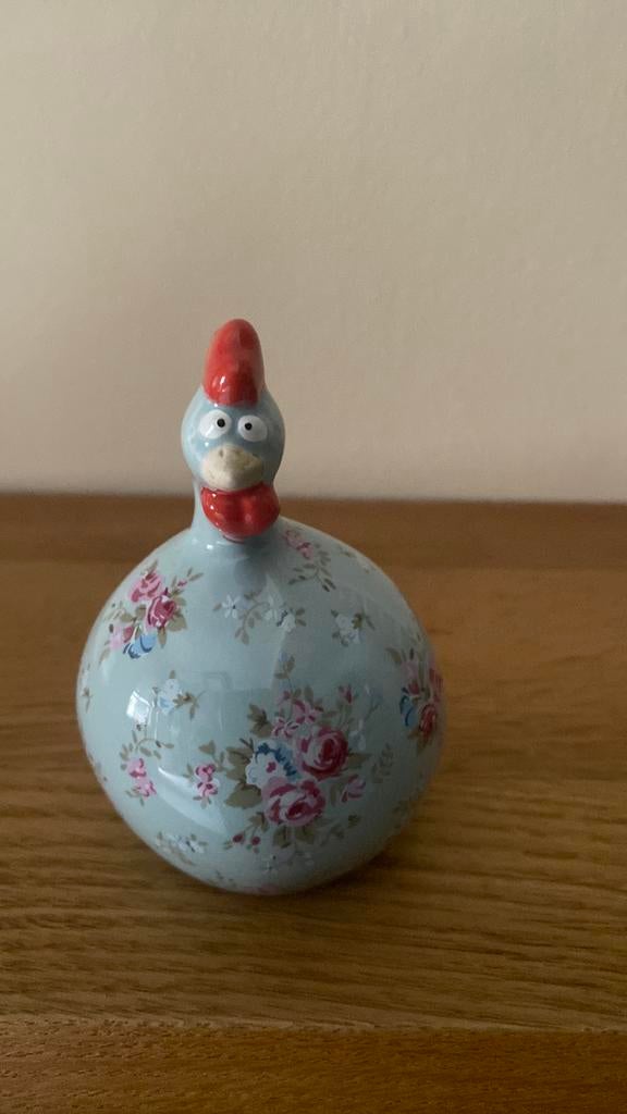 Ancienne petite poule j Line droite excellent état, Collections, Porcelaine, Cristal & Couverts