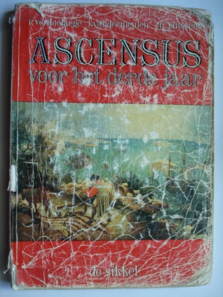 Ascensus voor het derde jaar. 1993 Verdoolaege Vandermeulen, Gelezen, Verzenden, Raymond Verdoolaege L. Vandermeulen Ch. Janssens