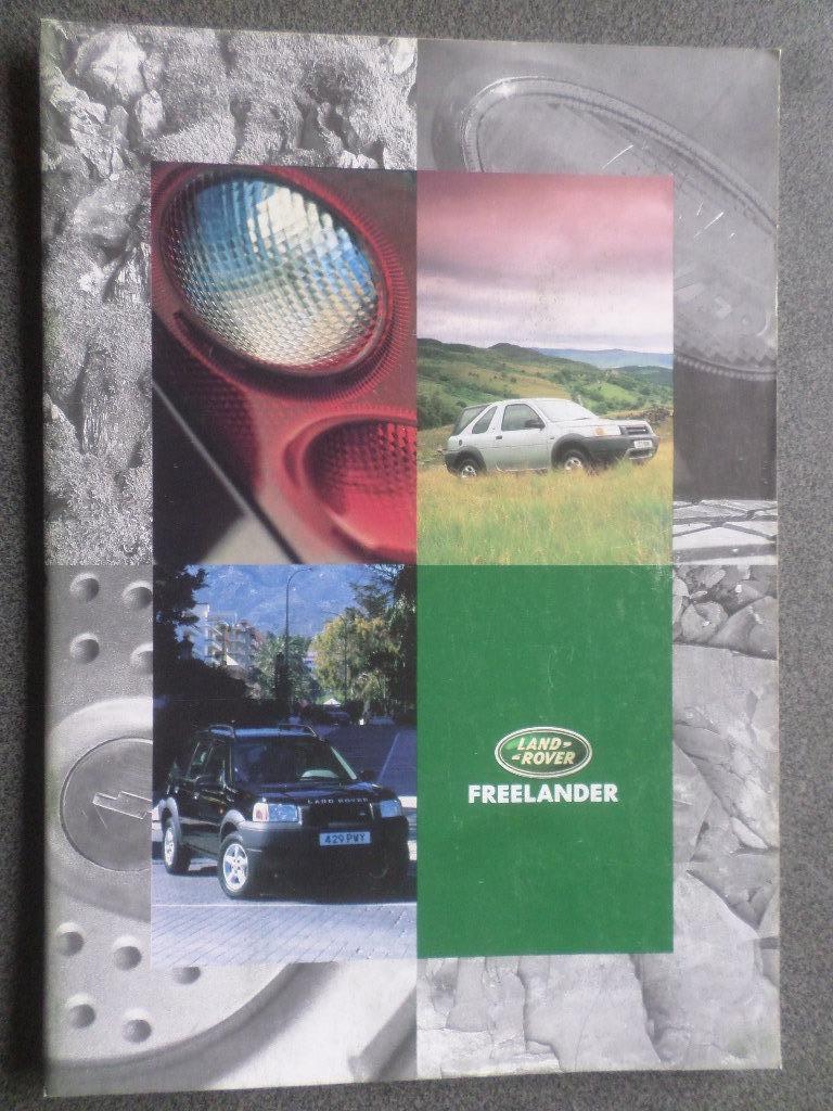 Landrover Freelander 1998 brochure, Ophalen of Verzenden