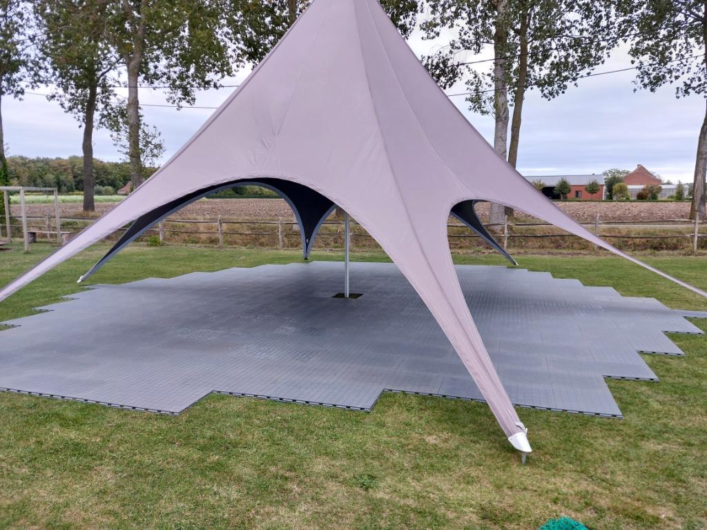 Louez un plancher de tente, Enlèvement ou Envoi, Comme neuf