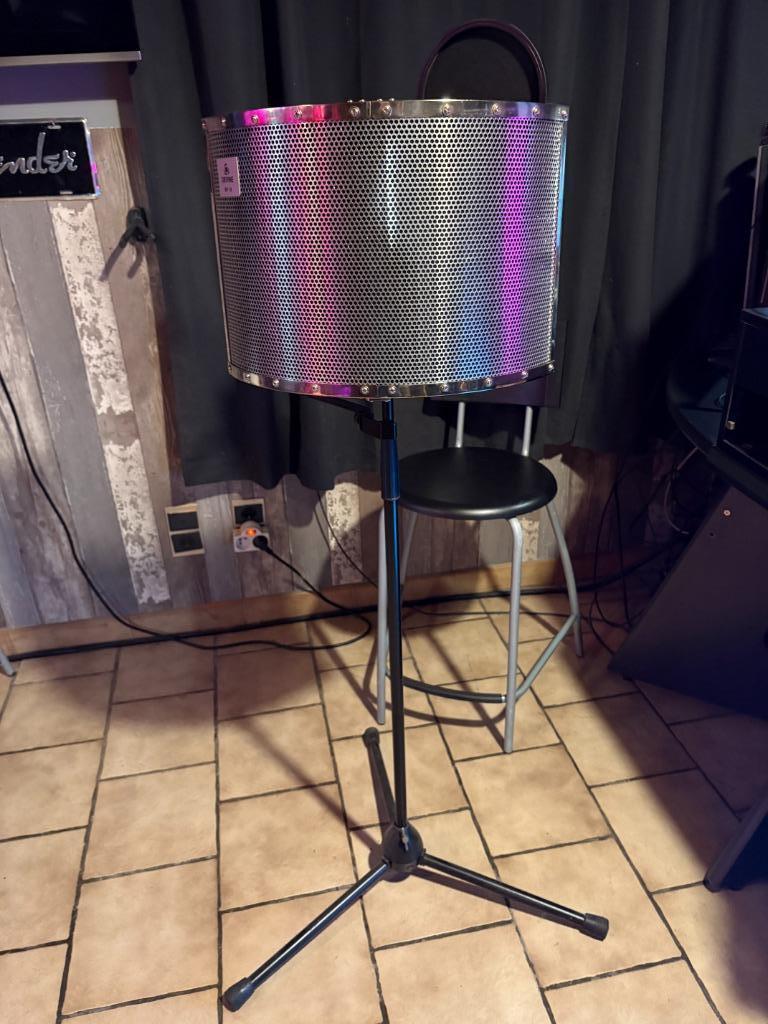 micro statief met microisolator en popfilter, Muziek en Instrumenten, Ophalen, Zo goed als nieuw