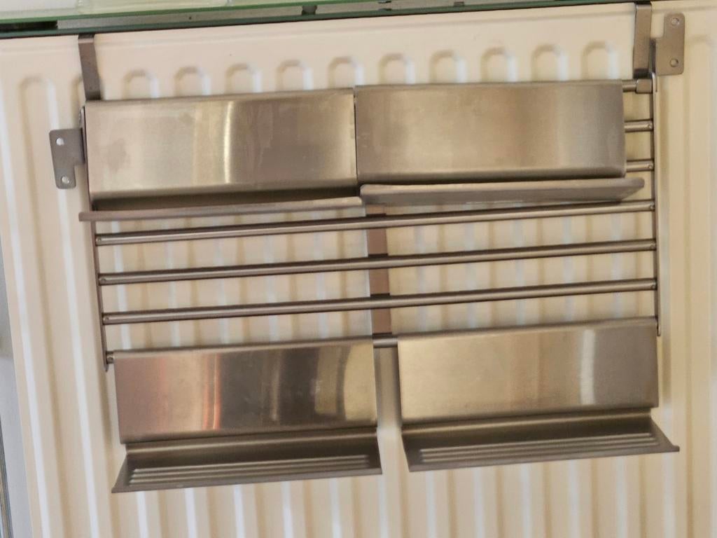 KUNGSFORS wandrooster + 4 legplanken, Ophalen of Verzenden, Zo goed als nieuw