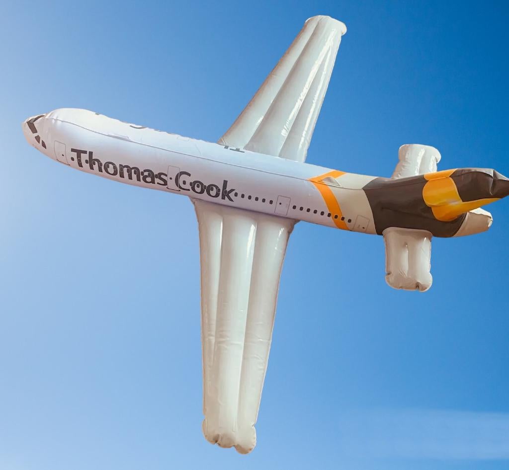 Thomas Cook Airlines Avion gonflable Airbus A330-200 Sabena, Collections, Aviation, Enlèvement ou Envoi, Neuf, Modèle réduit