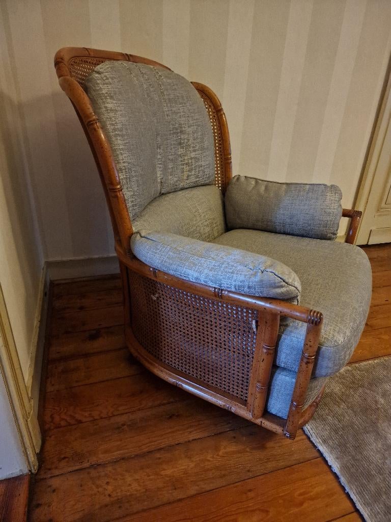 Fauteuil Giorgetti, Maison & Meubles, 75 à 100 cm, Comme neuf, Tissus, Enlèvement