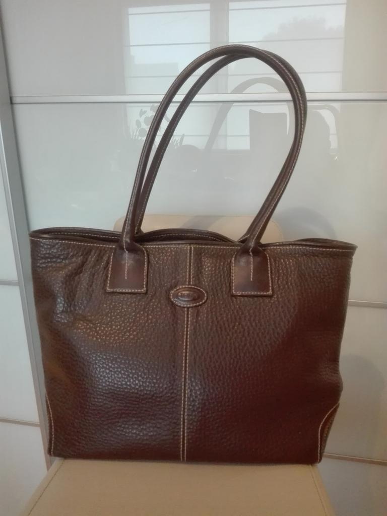 Handtas leder merk “ TODS “, Ophalen, Zo goed als nieuw, Handtas