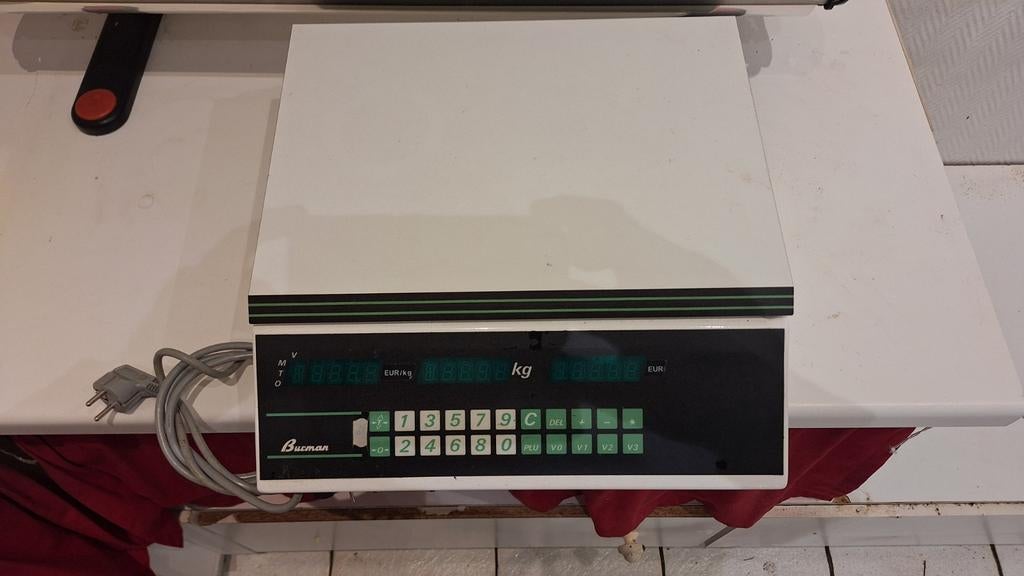 Winkel weegschaal, Ophalen of Verzenden, Gebruikt, Winkelweegschaal, Digitaal