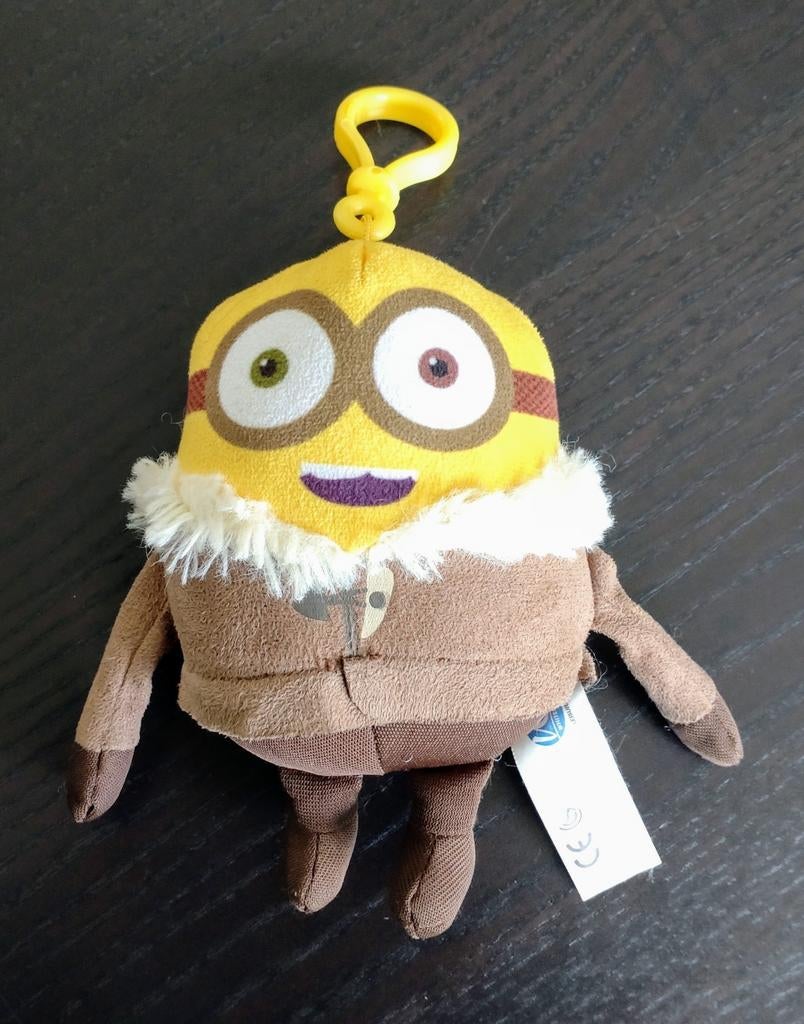 Knuffel Minions met clip, Enlèvement, Comme neuf, Autres types