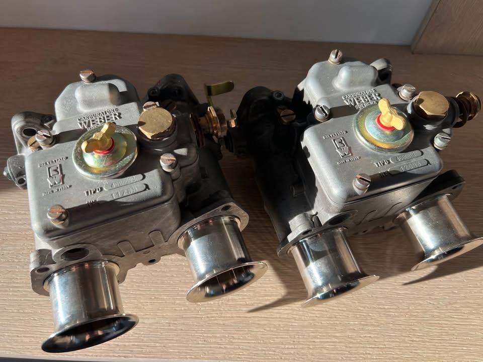 Weber 40 DCOE 2 Carburetors (Matching Pair), Autos : Pièces & Accessoires, Enlèvement ou Envoi, Révisé, Alfa Romeo