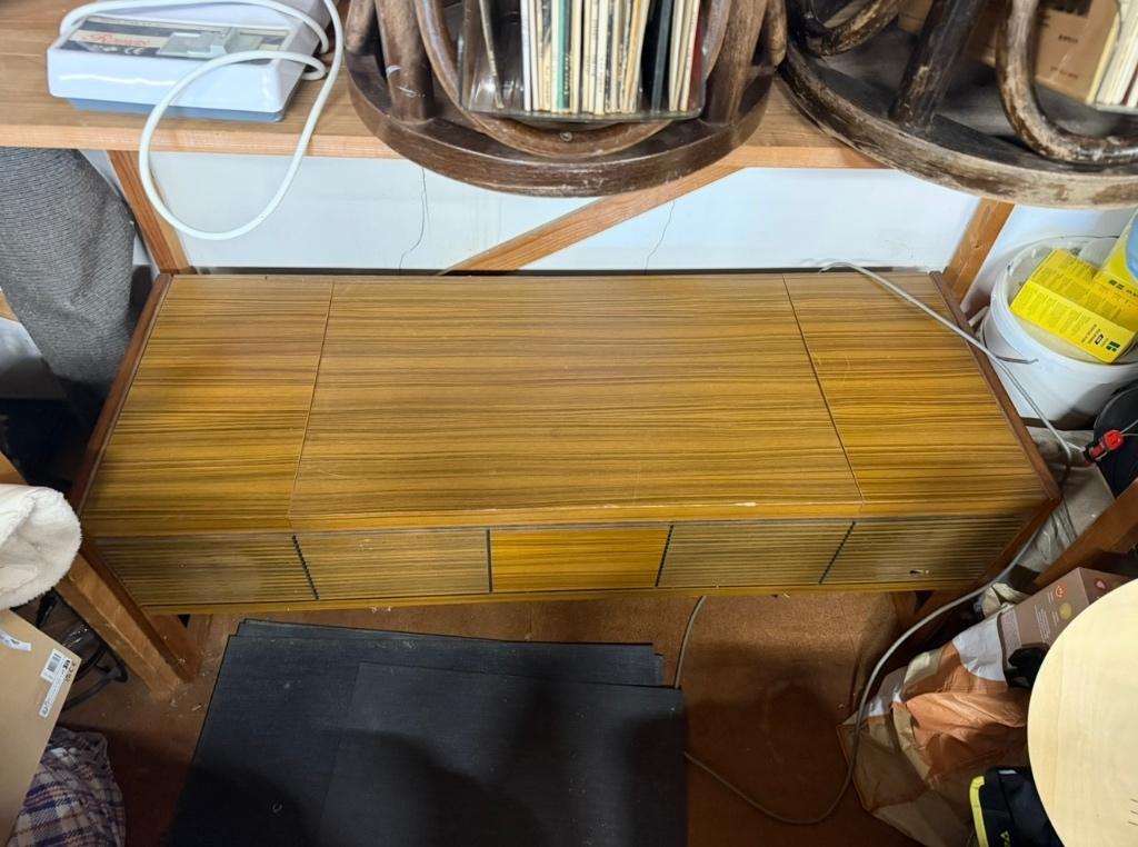 Vintage platenspeler meubel – retro jaren 60/70, Ophalen, Huis en Inrichting