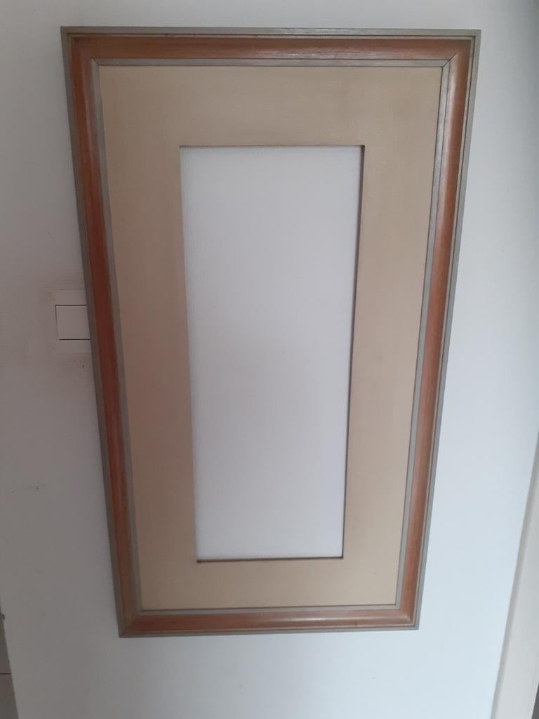 Vintage lijst met passe-partout., Ophalen of Verzenden, Zo goed als nieuw