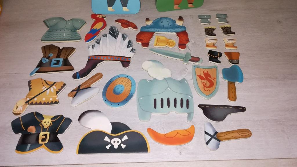 lot de 3 jeux magnétique Djeco, Enlèvement, Puzzles