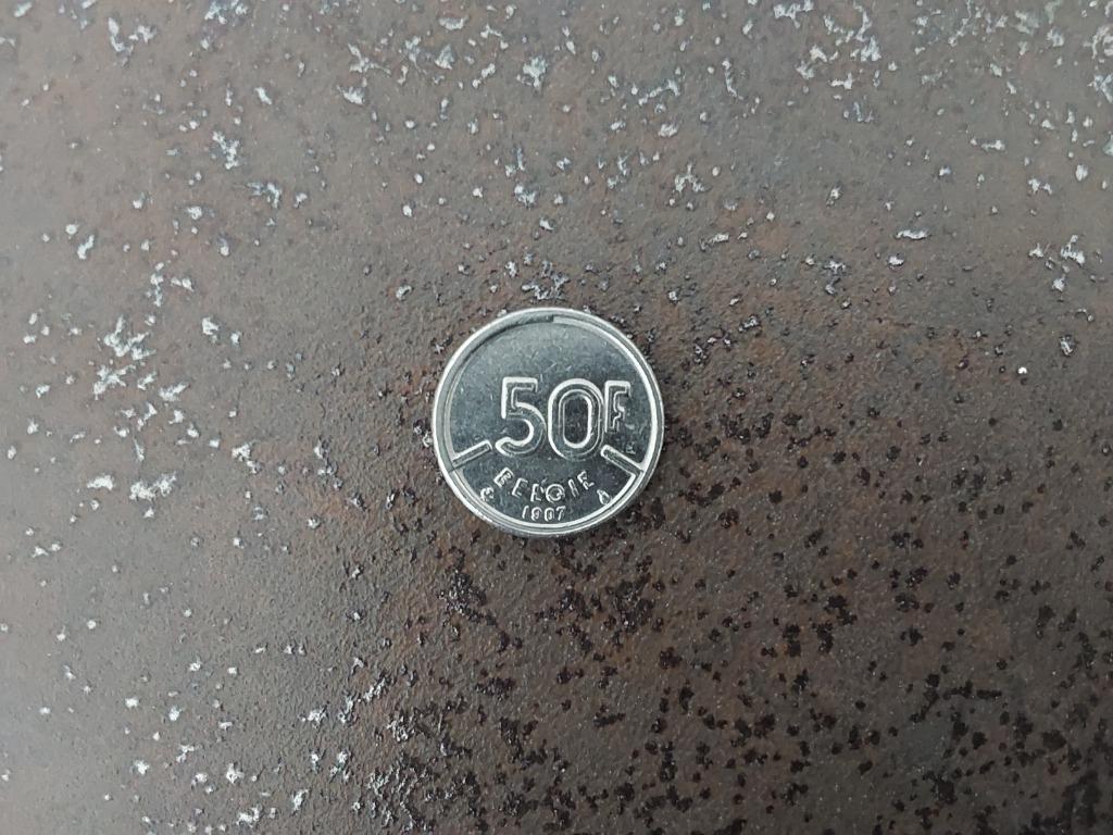 België - 50 F - 1987, Ophalen