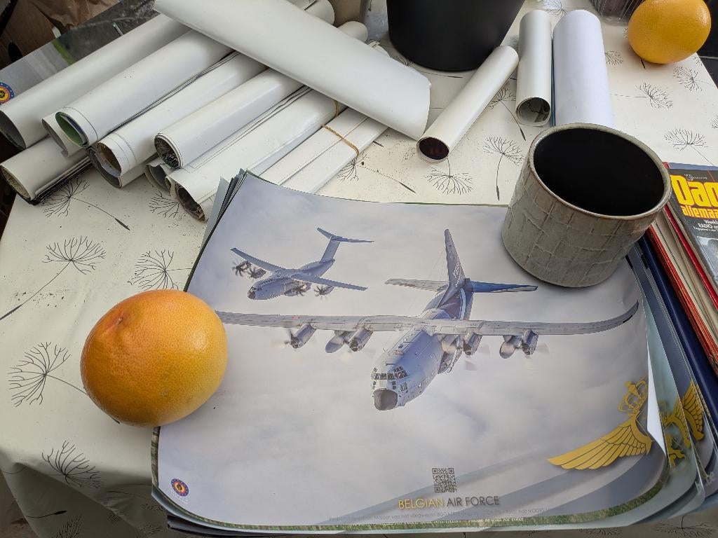 Vliegtuig leger, Ophalen of Verzenden, Luchtmacht, Foto of Poster