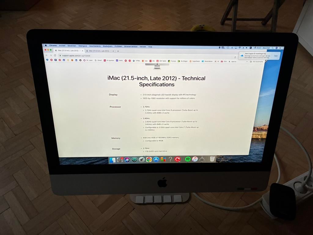 Apple Mac - klassieker (details zie foto), Computers en Software, Apple Desktops, 64 GB of meer, Gebruikt, HDD en SSD, IMac