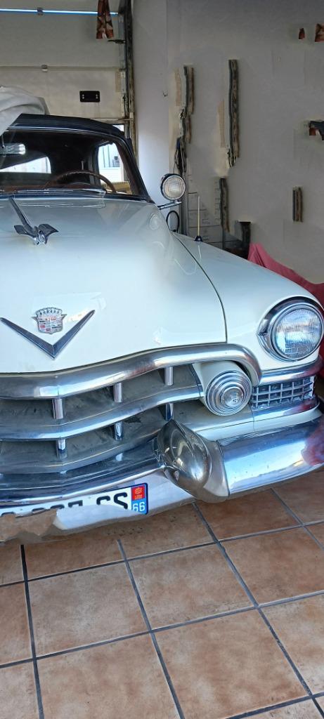 Cadillac cabriolet Deville 1951, Auto's, Automaat, Overige modellen, Cabriolet, Wit