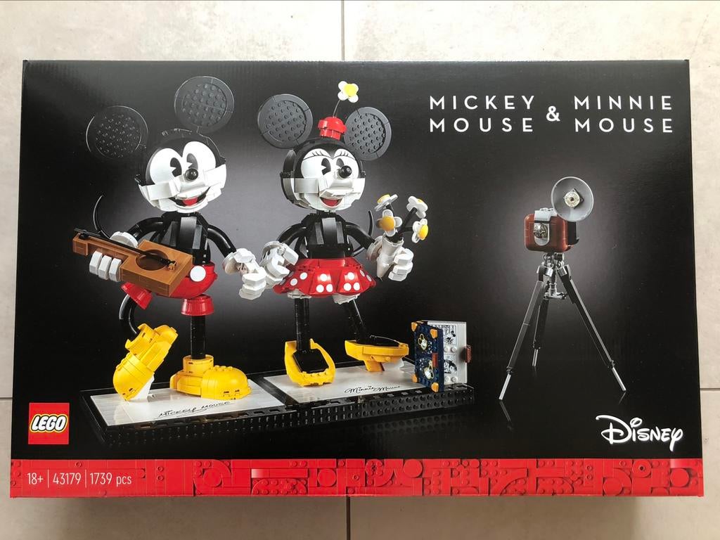 Lego 43179 Disney - Mickey Mouse & Minnie Mouse, Ophalen of Verzenden, Nieuw, Complete set, Lego