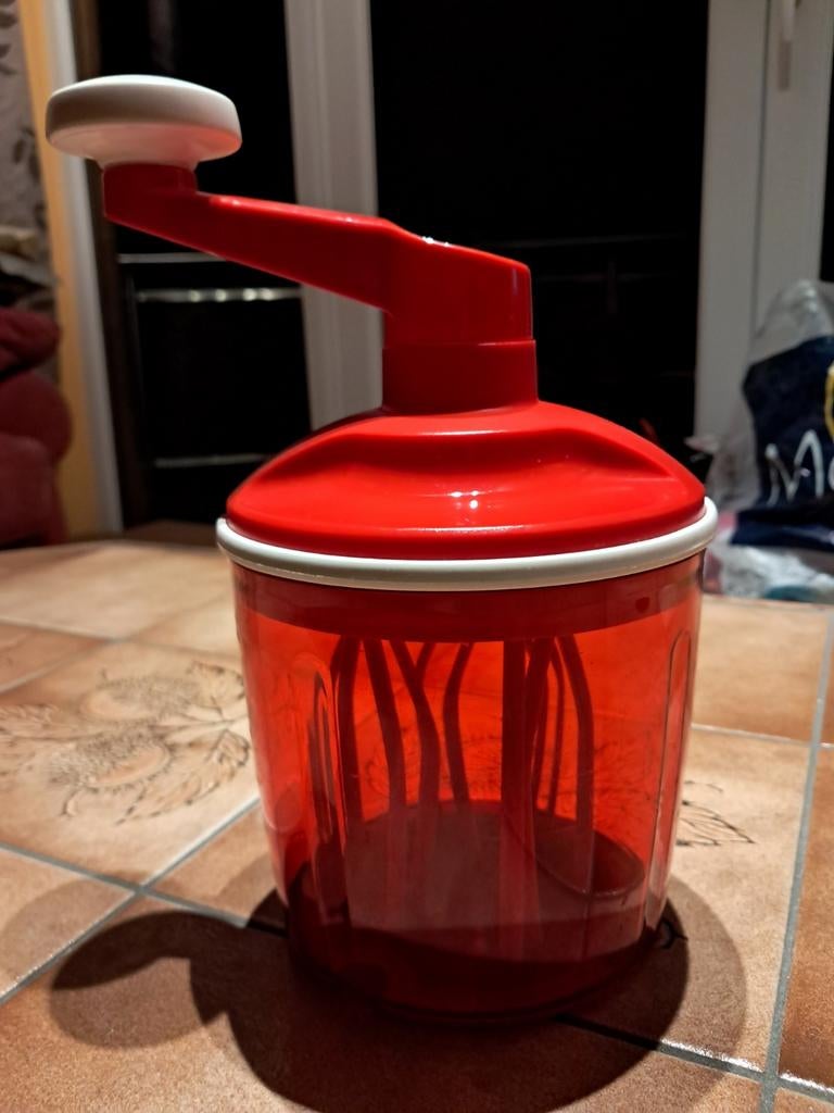 Speedy Chef Tupperware, Maison & Meubles, Enlèvement ou Envoi, Utilisé, Crème, Récipient ou Bol