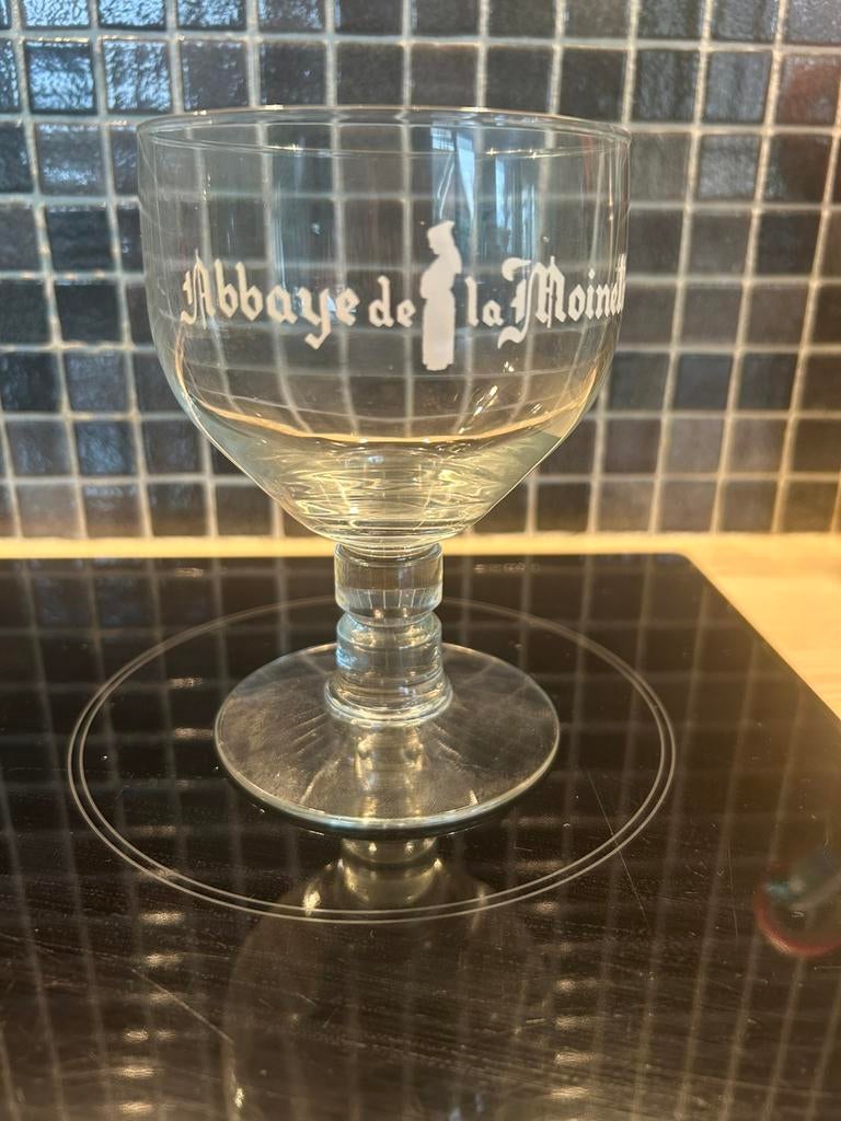 Verre Abbaye de la Moinette forme trappiste petit modèle, Collections, Enlèvement ou Envoi, Comme neuf