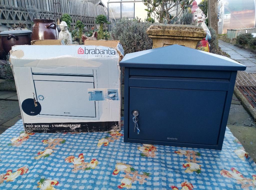 BRABANTIA brievenbus als nieuw, Tuin en Terras, Brievenbussen, Ophalen, Zo goed als nieuw
