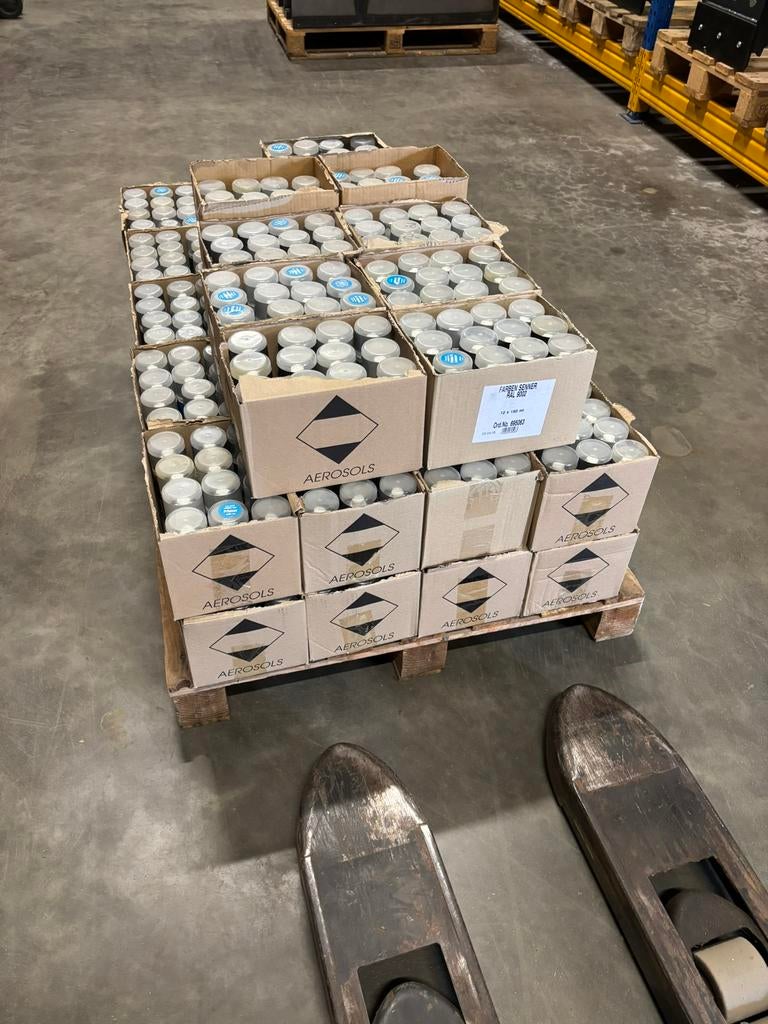 Grote partij spuitbussen verf spray diverse kleuren spuitbus, Ophalen, Verf