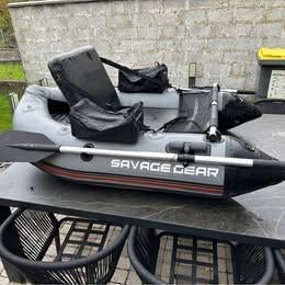 Float tube Savage Gear HIGH RIDER 170, Sports nautiques & Bateaux, Enlèvement, Comme neuf