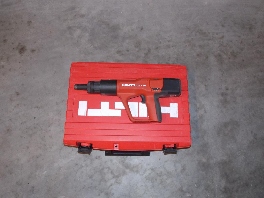 Pistolet à clous Hilti DX- A 40, Cloueur à  poudre Hilti, Enlèvement, Comme neuf