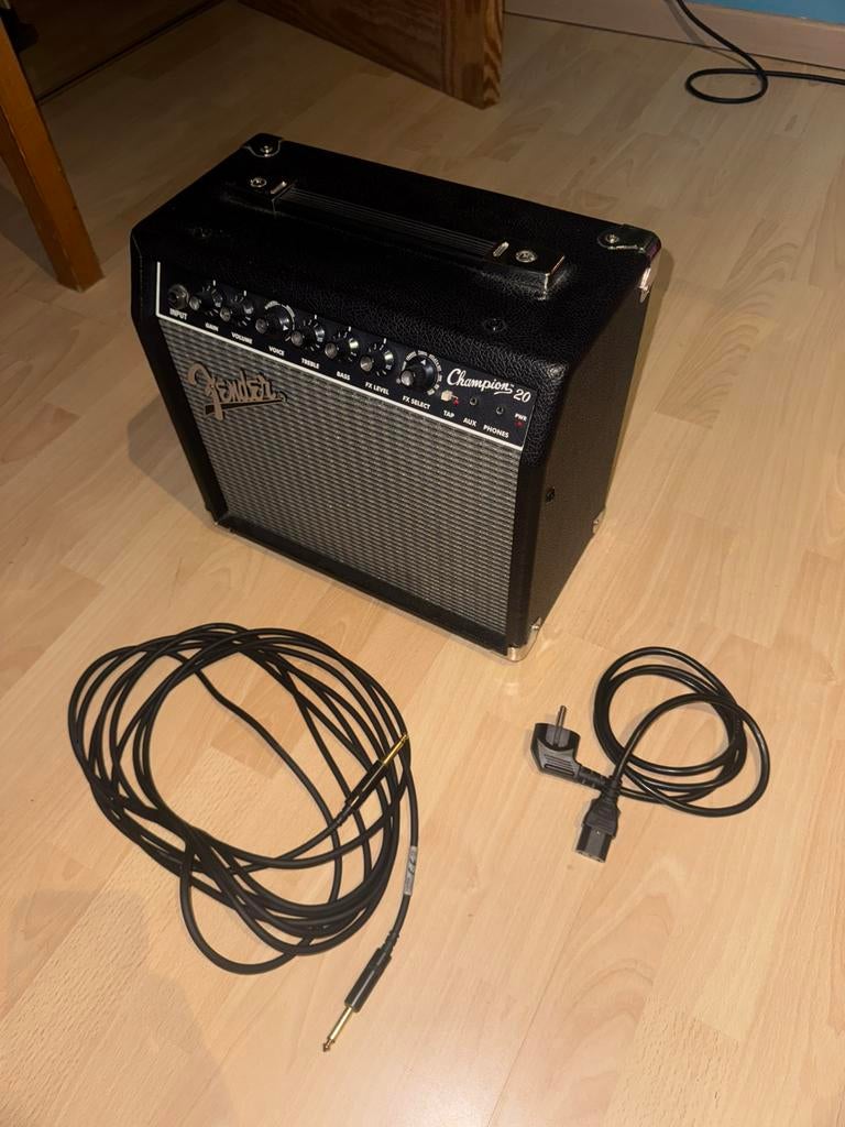 Fender Champion 20 – ampli guitare électrique – parfait état, Enlèvement, Comme neuf, Guitare