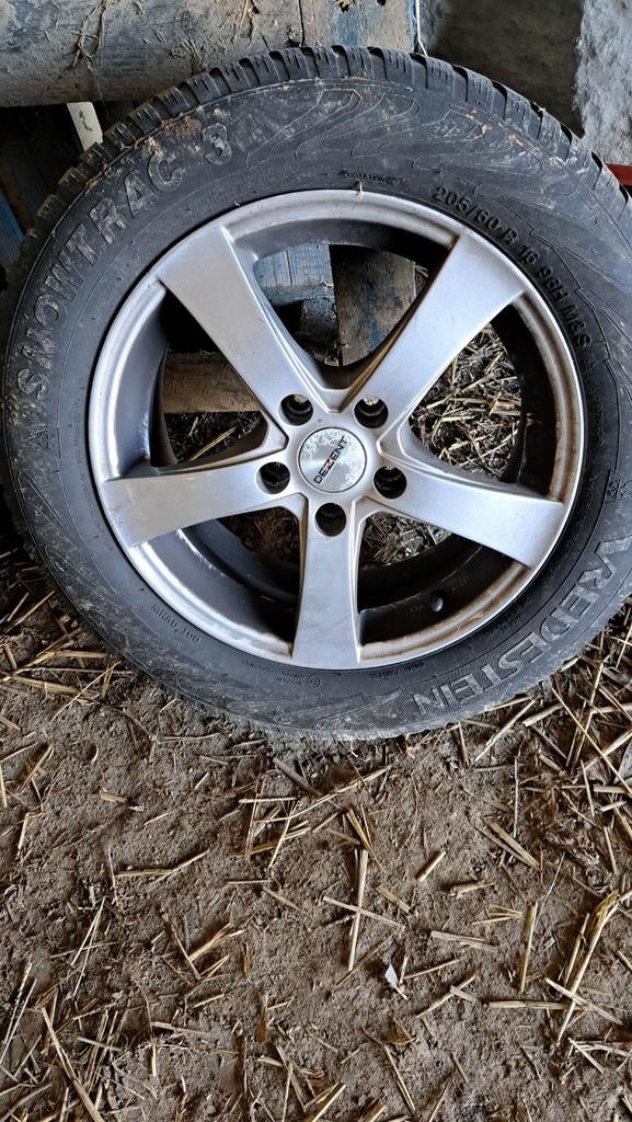 Jantes 16", Autos : Pièces & Accessoires, Pneus & Jantes, Pneus hiver, Véhicule de tourisme, 205 mm, Enlèvement