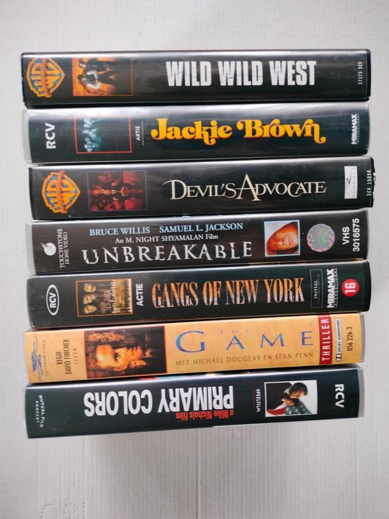 Video - VHS - verschillende titels, Ophalen of Verzenden, Zo goed als nieuw