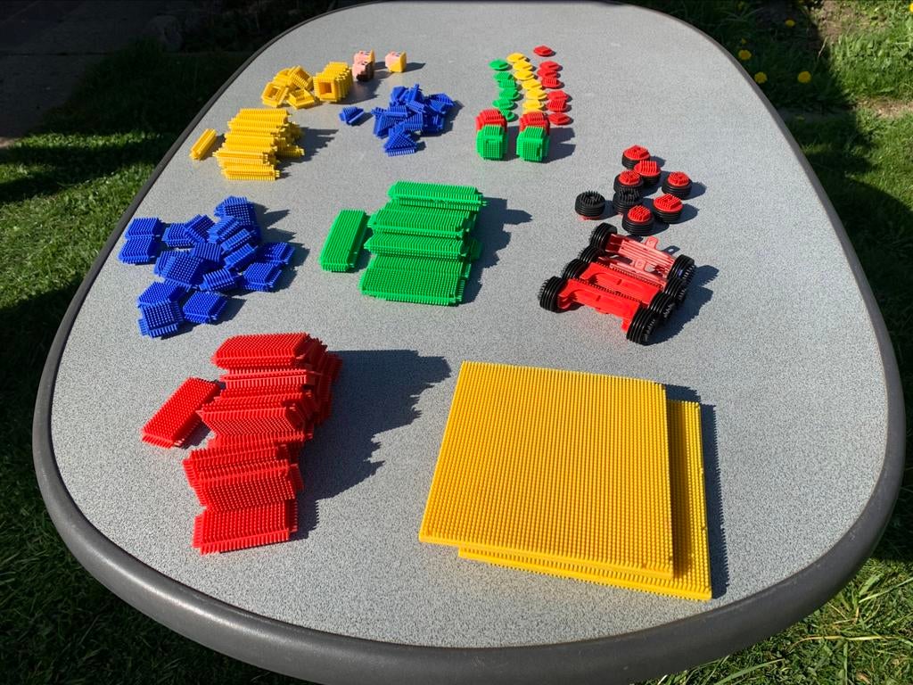 Plastic bouwstenen, Ophalen, Gebruikt, Nopper